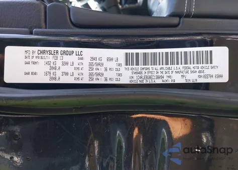 2014 Jeep Grand Cherokee Limited from USA, damaged, VIN 1C4RJEBG8EC138094
